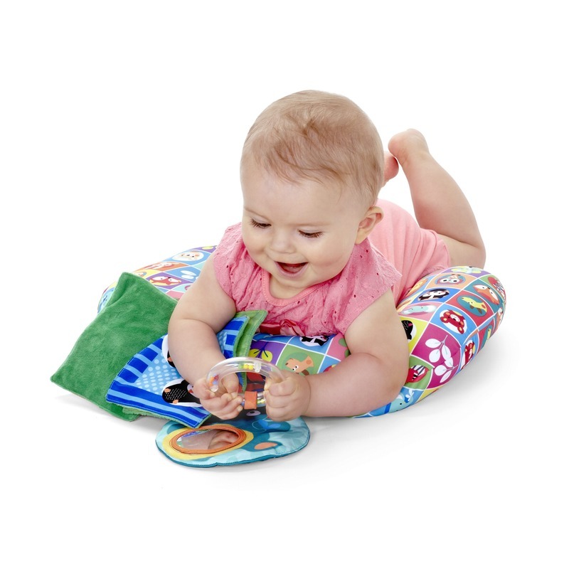 chicco animal tummy time pillow