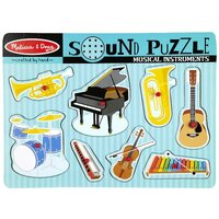 Melissa & Doug Sound Puzzle Musical Instruments MND732