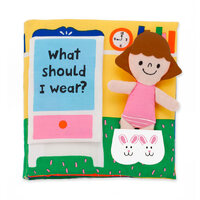 Melissa & Doug K's Kids What Should I Wear? Baby Cloth Book MND9204