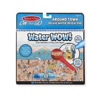 Melissa & Doug On the Go Water WOW! Around Town Deluxe Water-Reveal Pad MND9457