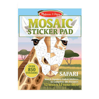 Melissa & Doug Mosaic Sticker Pad - Safari MND30160