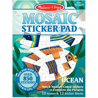 Melissa & Doug Mosaic Sticker Pad - Ocean MND30161