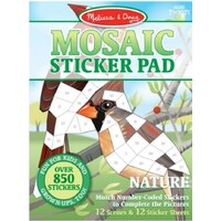 Melissa & Doug Mosaic Sticker Pad Nature MND30162