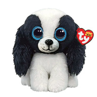 TY Beanie Boos Regular SISSY Black/White Dog TY36570