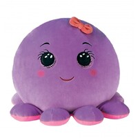 TY Beanie Squish A Boo 35cm Octavia Octopus Purple TY39339