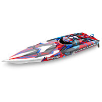Traxxas Spartan Brushless 36" Boat TQi - Red (Battery & Charger Not Included) 57076-4