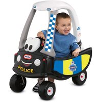 Little Tikes Patrol Police Car Cozy Coupe (Black with Checkers) 172984
