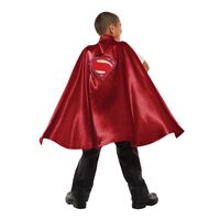 Boys Deluxe Superman Cape Costume 6+ 32680