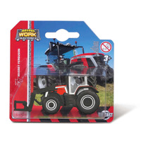 Maisto Mini Work Machines Tractor with Front Loader Diecast Metal Assorted Colours 15591