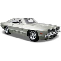 Maisto 1969 Dodge Charger R/T GREY 1:25 scale diecast metal 31256