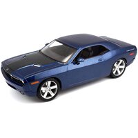 Maisto Special Edition 2006 Dodge Challenger Concept Metallic Blue 1:18 Scale Diecast Model 31396 **