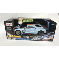 Maisto MotoSounds 2019 Ford GT Heritage Lights and Sounds Vehicle 1:24 Scale 46381220