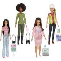 Barbie Eco-Leadership Team 4 Doll Set, Recycled Plastic (Except Head & Hair) HCN25