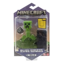 Minecraft Creeper Action Figure 3.25" With 1 Build-A-Portal Piece & 1 Accessory GTP08