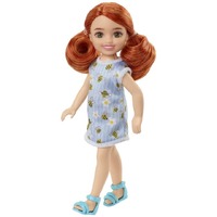 Barbie Chelsea Doll (Red Hair) In Bumblebee Dress DWJ33