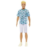 Barbie Ken Fashionistas Doll #211 With Blond Hair And Cactus Tee DWK44