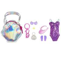 Barbie Clothes, Deluxe Bag With Swimsuit And themed Accessories HJT42
