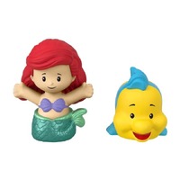 Fisher Price Little People Disney Princess Ariel & Flounder Figure Set HMX84