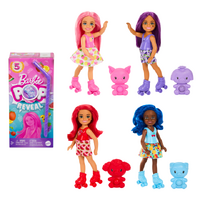 Barbie Pop Reveal Fruit Series Chelsea Doll With 5 Surprises including Pop-It Pet, Scent & Colour Change