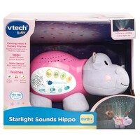 Vtech Baby Starlight Sounds Hippo Pink 180953