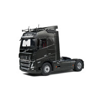 Solido Volvo FH16 Globetrotter XL Semi Truck Black 1:24 Scale Diecast Metal S2400102