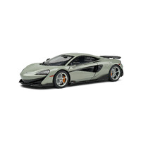 Solido McLaren 600LT Coupe - Blade Silver - 2018 1:18 Scale Diecast Model S1804506