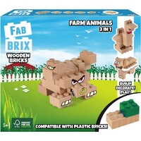 Fab Brix - Farm Animals 3 in 1 FB1802 **
