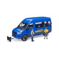 Bruder MB Sprinter Transfer Mini-Bus and 2 Figures 02670