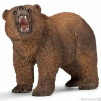 Schleich Grizzly Bear Toy Figure SC14685