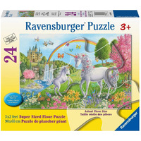 Ravensburger Prancing Unicorns 24pc Super Sized Floor Puzzle RB03043