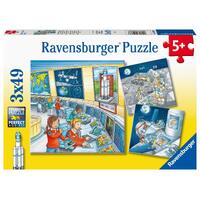 Ravensburger Tom & Mia go on a Space Mission 3x49pc puzzle RB05088
