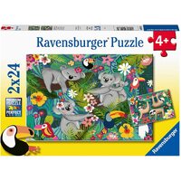 Ravensburger Koalas and Sloths 2x24pc Puzzle RB05183