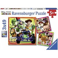 Ravensburger Disney Toy Story History Puzzle Pack of 3, 49 Pieces RB08038