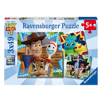Ravensburger Toy Story 4 In it Together 3x49pc Puzzle RB08067