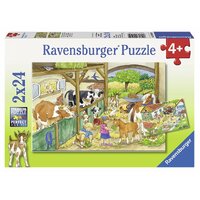 Ravensburger Merry Country Life 2x24 Puzzle RB09195
