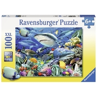 Ravensburger Shark Reef 100pc XXL Puzzle RB10951