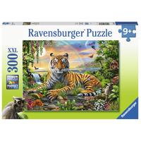 Ravensburger Tiger At Sunset XXL 300pc Puzzle RB12896