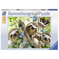 Ravensburger Sloth Selfie 500pc Puzzle RB14790