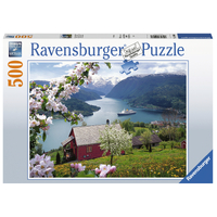 Ravensburger Scandinavian Idylle 500pc Jigsaw Puzzle RB15006