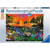 Ravensburger Turtle in the Reef 500pc Puzzle RB16590