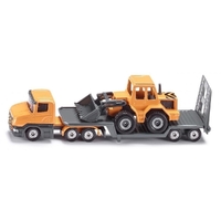 Siku Low Loader With Front Loader 1:87 Scale diecast SI1616