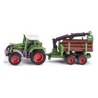 Siku Tractor With Forestry Trailer 1:87 SI1645