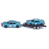 Siku Super Dodge Charger with Dodge Challenger SRT Racing Car 1:55 Scale SI2565
