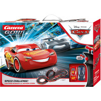 Carrera GO!! Disney Cars Speed Challenge 1:43 Scale Slot Car Set 62476