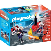 Playmobil City Action Firefighters with Water Pump 9468 **