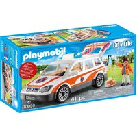Playmobil City Life Emergency Car with Siren 70050 **