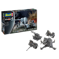 Revell 8.8cm Flak 37 + SD.Anh.202 1:72 Scale 03325