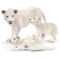 Schleich Lion Mother with Cubs Toy Figure SC42505 **