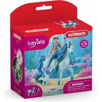 Schleich Bayala Aryon on Unicorn Toy Figure SC70718