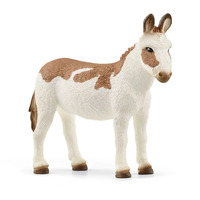 Schleich American Spotted Donkey Toy Figure SC13961